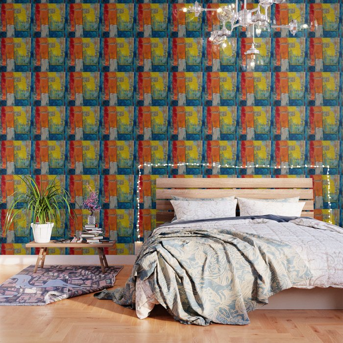 Colorful Geometric Abstract Art Wallpaper Gallery Image 3
