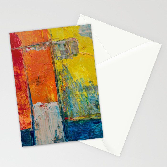 Colorful Geometric Abstract Art Stationery Card Gallery Image 2