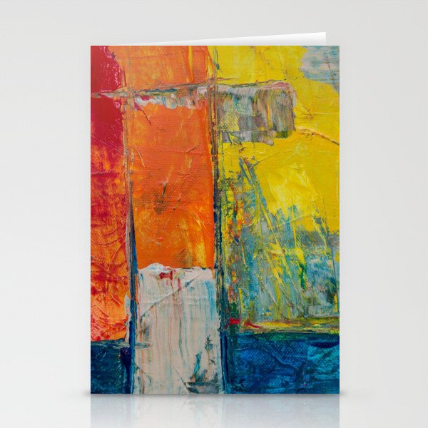 Colorful Geometric Abstract Art Stationery Card Gallery Image 2