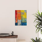 Colorful Geometric Abstract Art Poster Gallery Image 2