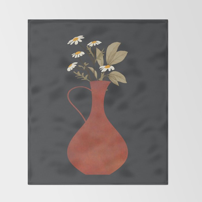 Flowers 10 Throw Blanket Gallery Image 2