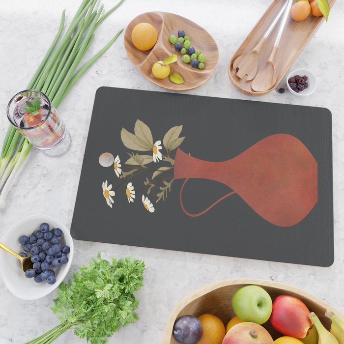 Flowers 10 Cutting Board Gallery Image 2