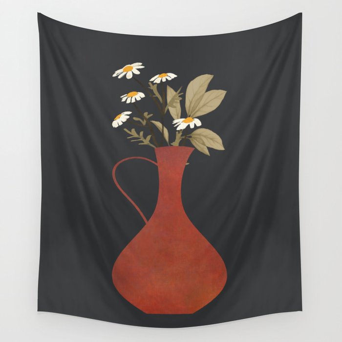 Flowers 10 Wall Tapestry Gallery Image 4