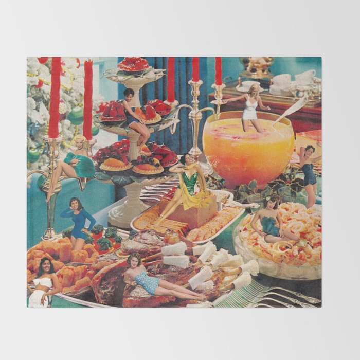 The Feast Throw Blanket Gallery Image 2