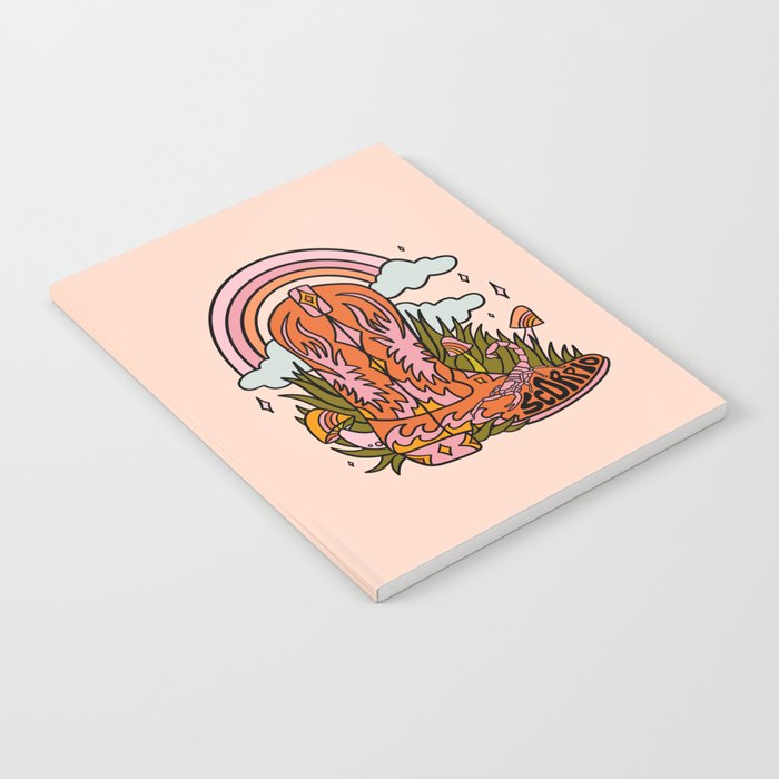 Scorpio Cowboy Boots Notebook Gallery Image 1