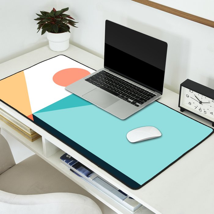 Geometric 1709 Desk Mat Gallery Image 2