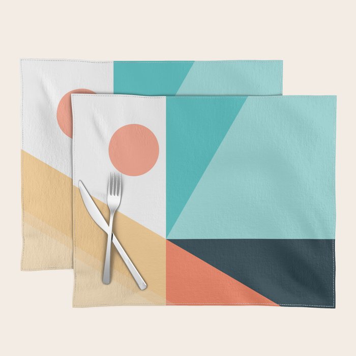 Geometric 1709 Placemat Gallery Image 1