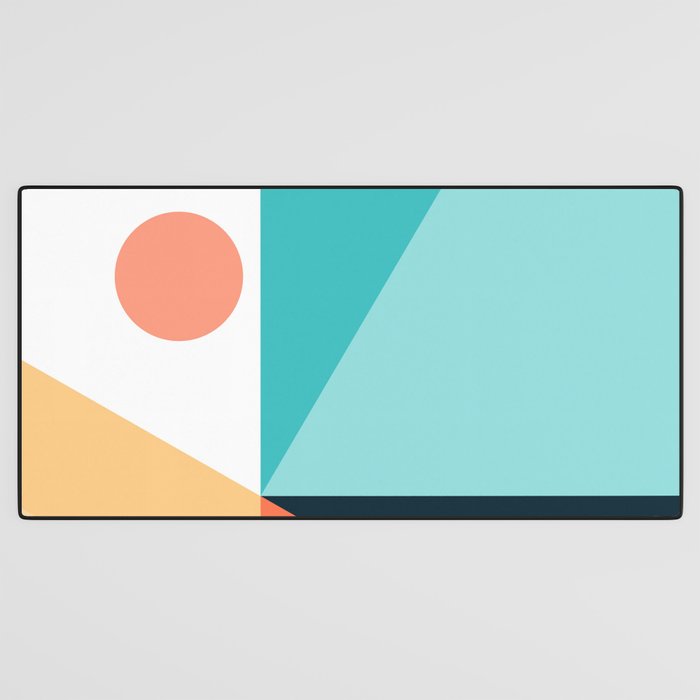 Geometric 1709 Desk Mat Gallery Image 3