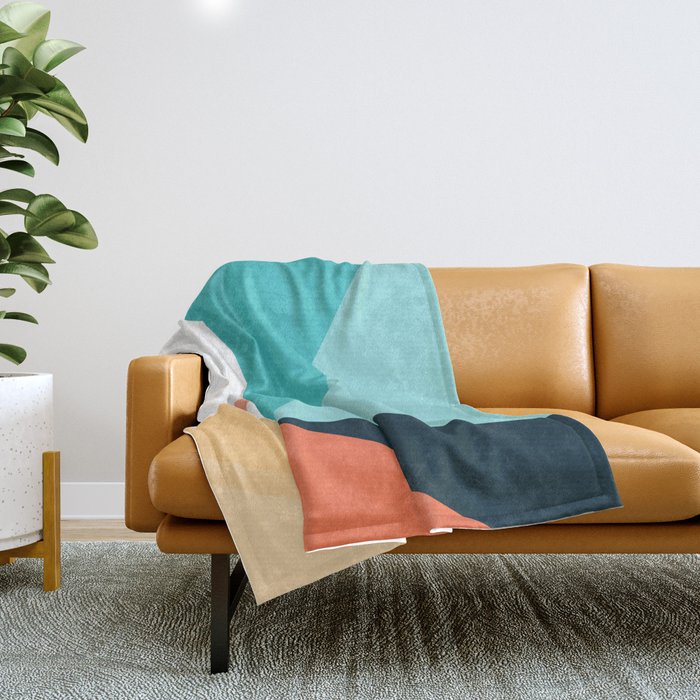Geometric 1709 Throw Blanket Gallery Image 1