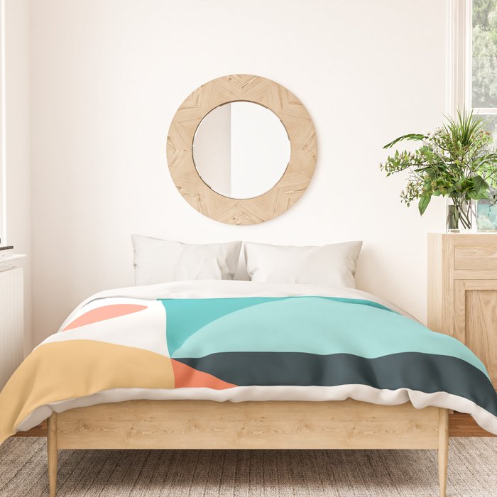 Geometric 1709 Duvet Cover Gallery Image 3