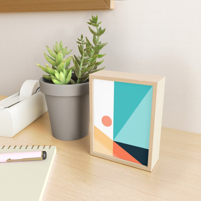 Geometric 1709 Mini Art Print Gallery Image 2