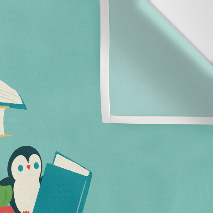Reading Penguins Wall Tapestry Gallery Image 3