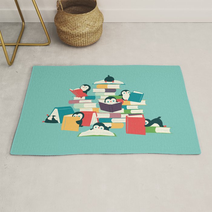 Reading Penguins Rug Gallery Image 1
