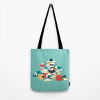 Reading Penguins Tote Bag Gallery Image 2