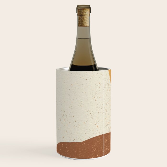 Minimalist Painting - Gold Brown Wine Chiller Gallery Image 2