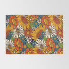 70s Retro Floral - Bold Rug Gallery Image 2
