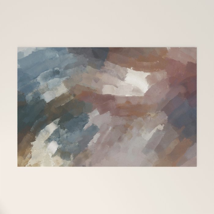 Organic Earth Palette Welcome Mat Gallery Image 1