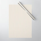 Minimal Arch XI Natural Neutral Modern Geometric Lines Wrapping Paper Gallery Image 1