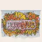 Aquarius Flowers Wall Hanging Gallery Image 1