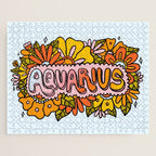 Aquarius Flowers Jigsaw Puzzle Gallery Image 1