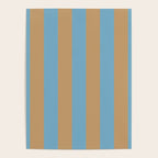 Sky Blue Taffy Stripes Poster Gallery Image 4