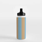 Sky Blue Taffy Stripes Water Bottle Gallery Image 2
