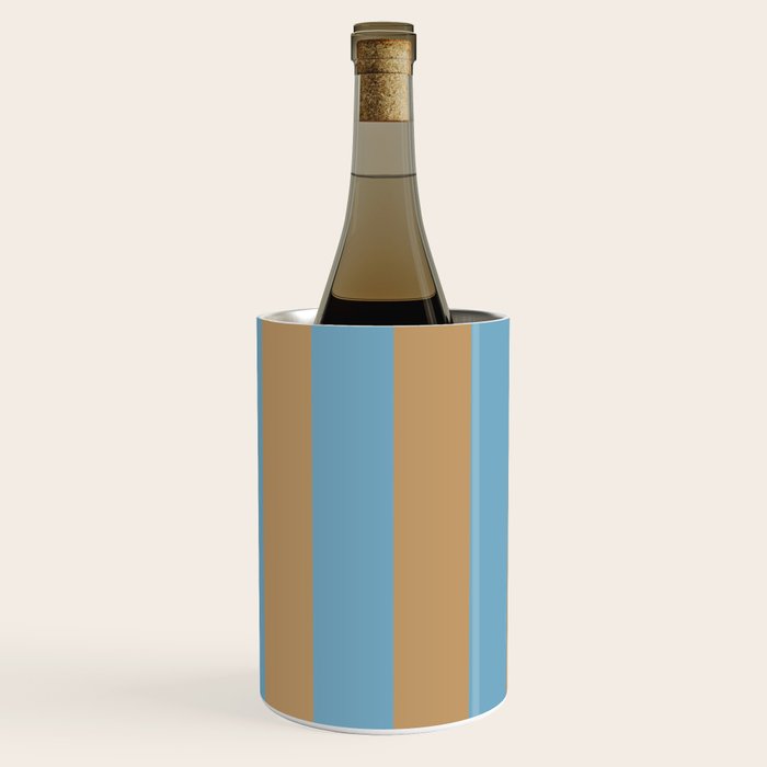Sky Blue Taffy Stripes Wine Chiller Gallery Image 3