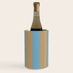 Sky Blue Taffy Stripes Wine Chiller Gallery Image 1