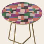 Woven Color Blocks - Modern Craft Texture Side Table Gallery Image 2