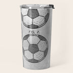 Soccer Ball Travel Mug Gallery Image 2