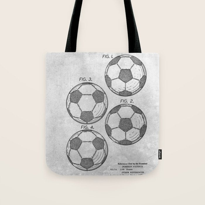 Soccer Ball Tote Bag Gallery Image 1