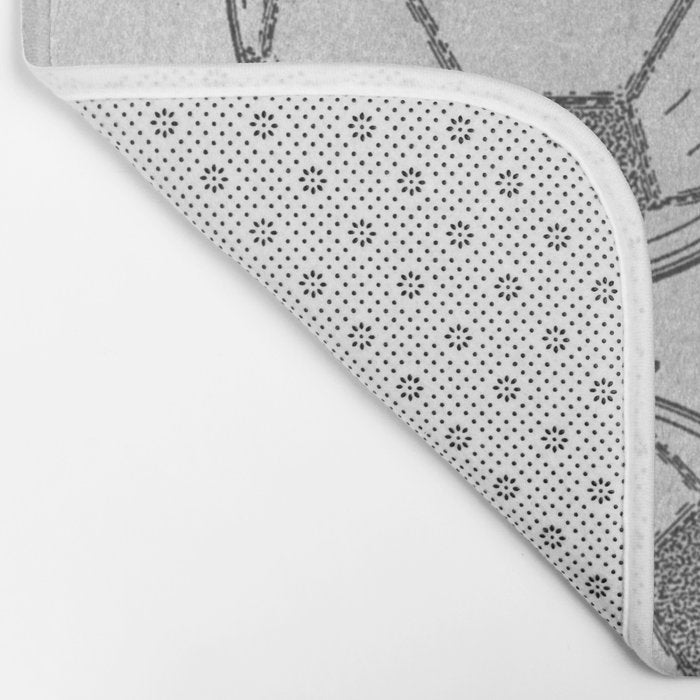 Soccer Ball Bath Mat Gallery Image 2