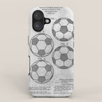 Soccer Ball iPhone Case Gallery Image 1