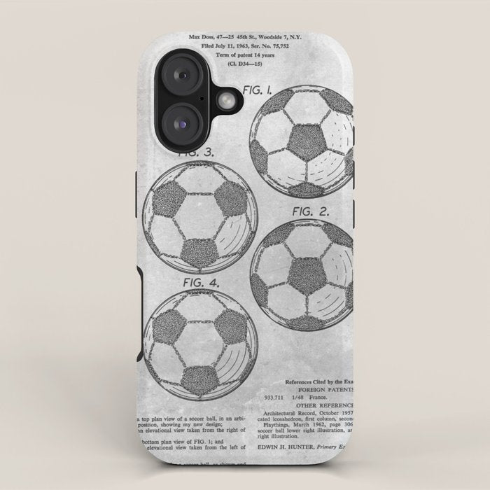 Soccer Ball iPhone Case Gallery Image 1