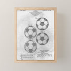 Soccer Ball Mini Art Print Gallery Image 1