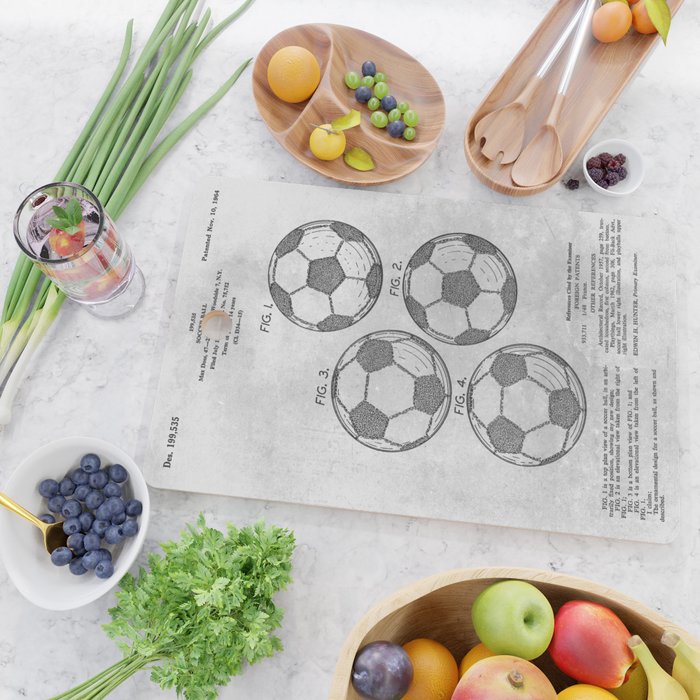 Soccer Ball Cutting Board Gallery Image 2