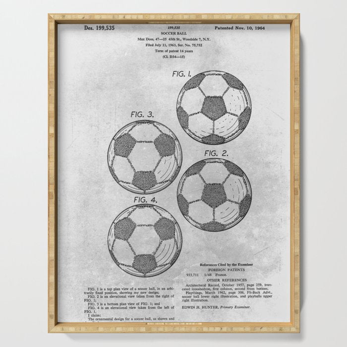 Soccer Ball Serving Tray Gallery Image 1