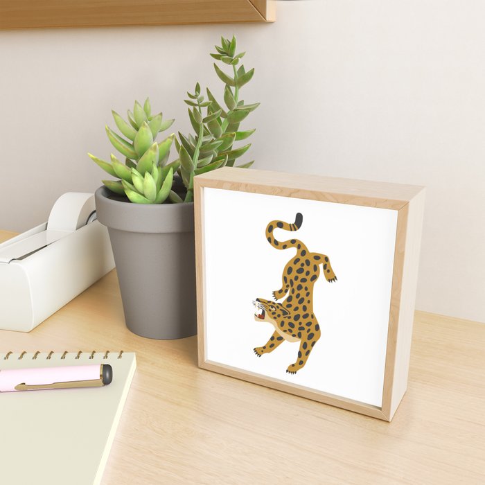 Bengal leopard Mini Art Print Gallery Image 2