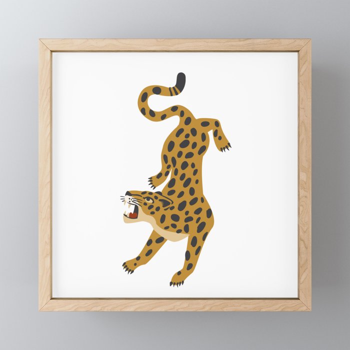 Bengal leopard Mini Art Print Gallery Image 1