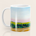 Peaceful Wheat Harvest Evening Coffee Mug Gallery Image 3