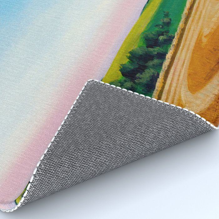 Peaceful Wheat Harvest Evening Rug Gallery Image 4