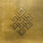 Golden Embossed Endless Knot Coffee Mug Gallery Image 2