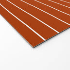 Terracotta geometric pattern Welcome Mat Gallery Image 2