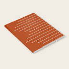 Terracotta geometric pattern Notebook Gallery Image 2