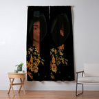 Girl Portrait 21 Window Curtain Gallery Image 5