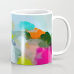 pink hill with sun ray Coffee Mug Gallery Image 1