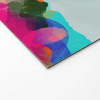 pink hill with sun ray Welcome Mat Gallery Image 2