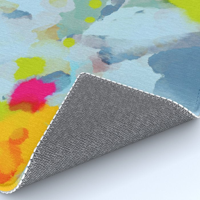 pink hill with sun ray Rug Gallery Image 4