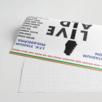 Live Aid 1985 Vintage JFK & Wembley Stadium Concert Festival Gig Advertising Music Poster Wrapping Paper Gallery Image 2