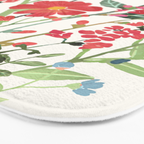 Beautiful Flowers Bath Mat Gallery Image 3